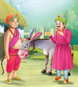 Saluting the Donkeys moral story in Hindi