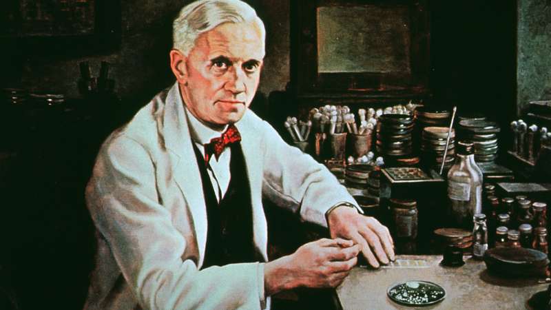 footage penicillin Alexander Fleming production
