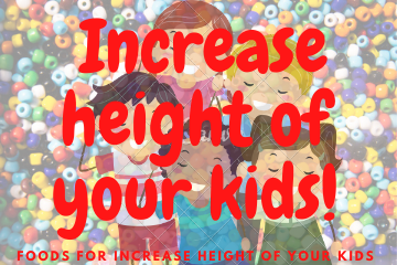9 foods for increase height of your kids