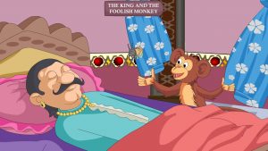 राजा और उसका मूर्ख बंदर- moral story in Hindi