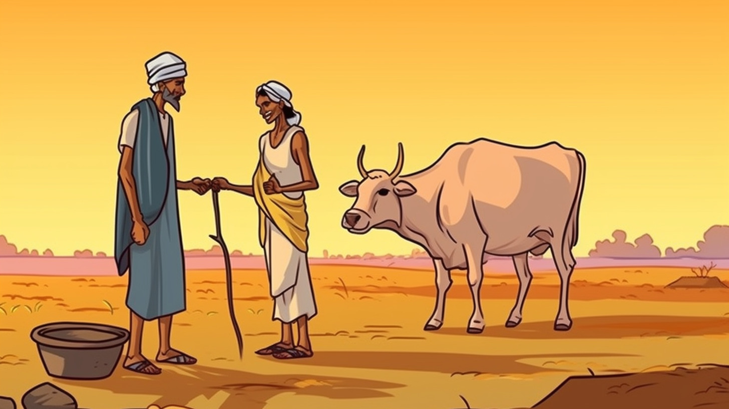 किसान और गाय की कहानी – moral story in hindi