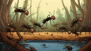 nitishjain Lazy Cricket and the Diligent Ants comic style dffdd5b9 e8d0 4faa 954d 7dde708b5491